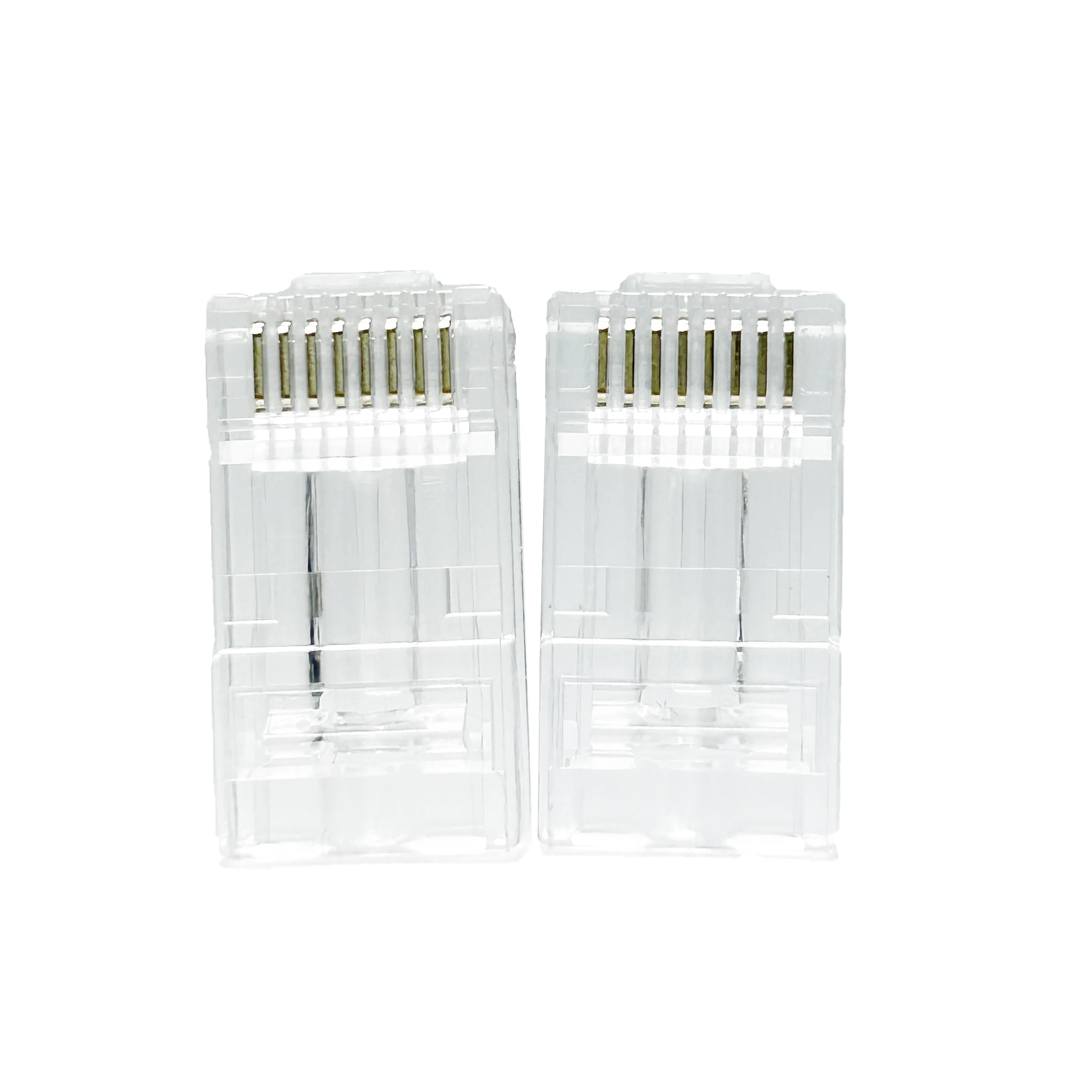 Rg45 Rj 45 8p8c Modular Plug Utp Conector Pass Through Eazy Cat6 Rj45 Connector Cat6 Cat 6 Utp