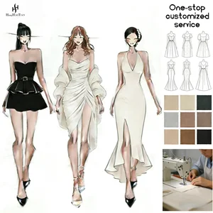 Manufacturers Custom OEM/ODM High Quality Apparel Verified Suppliers Cut Sew Design Women Men Casual Dress Factory