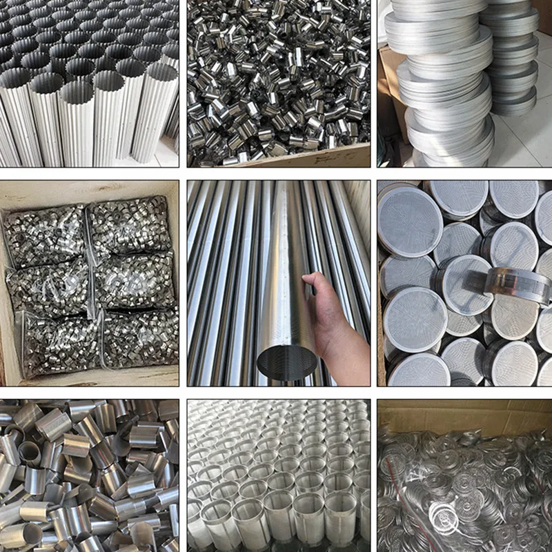 Stainless Steel Strainer Perforated Pipe Rolled Sheet Welded Tube ...