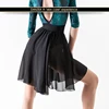 [dark night black] narrow waist dress