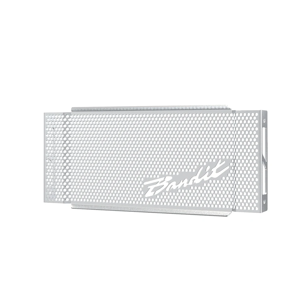 Grille Radiateur Moto Suzuki GSF650 Bandit (2007-2014) - Protection Aluminium - Noir/Argent