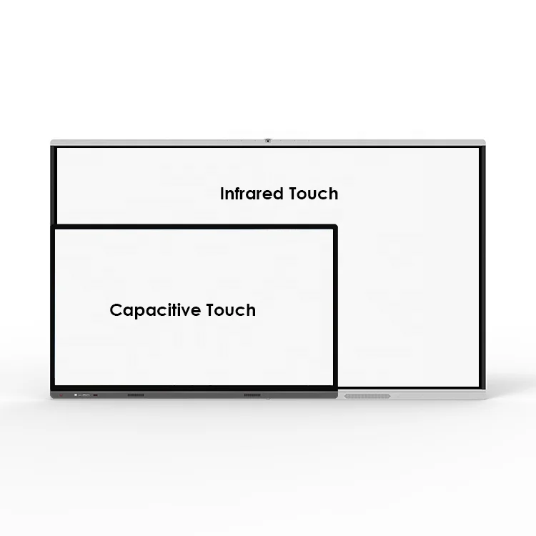 Capacitive Touch Dual Os Android and Digital Whiteboard Smart  Class Interactive Digital Whiteboard Board 55 Inch Price