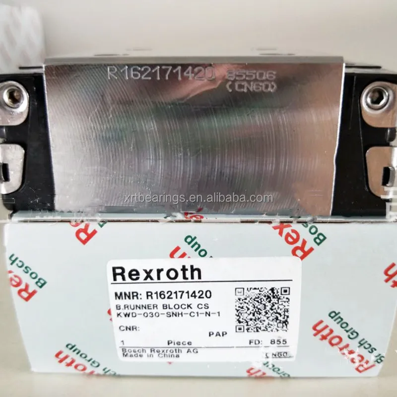 Rexroth Linear Carriage Bearing Block R162171320 in Stock Guide Block