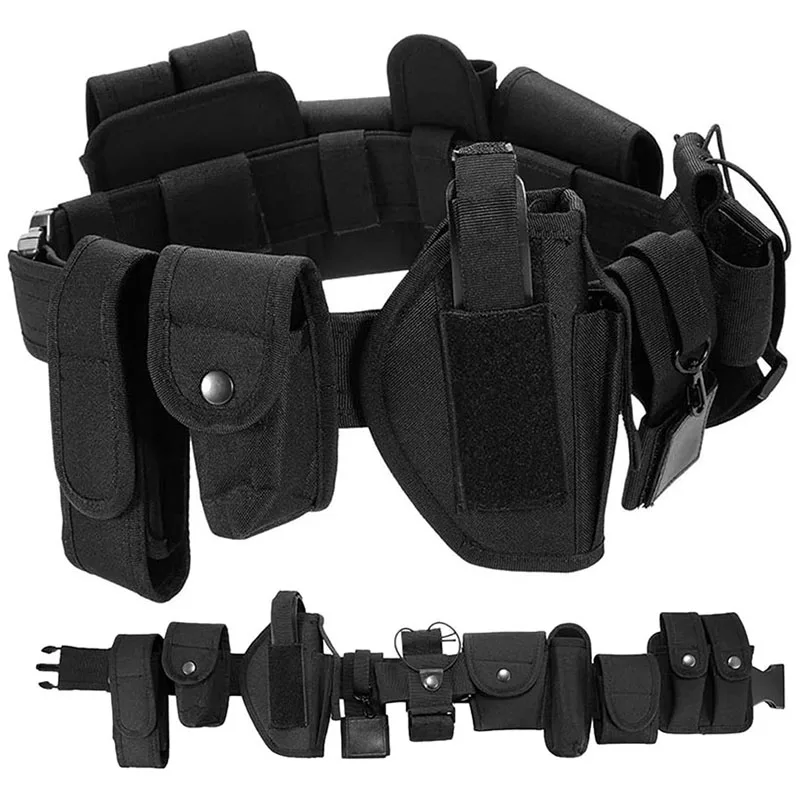 Outdoor Mountaineering Adjustable Heavy Duty Tactical Belt for Daily Commuting Hunting Training Sport Enthusiasts Utility Belt