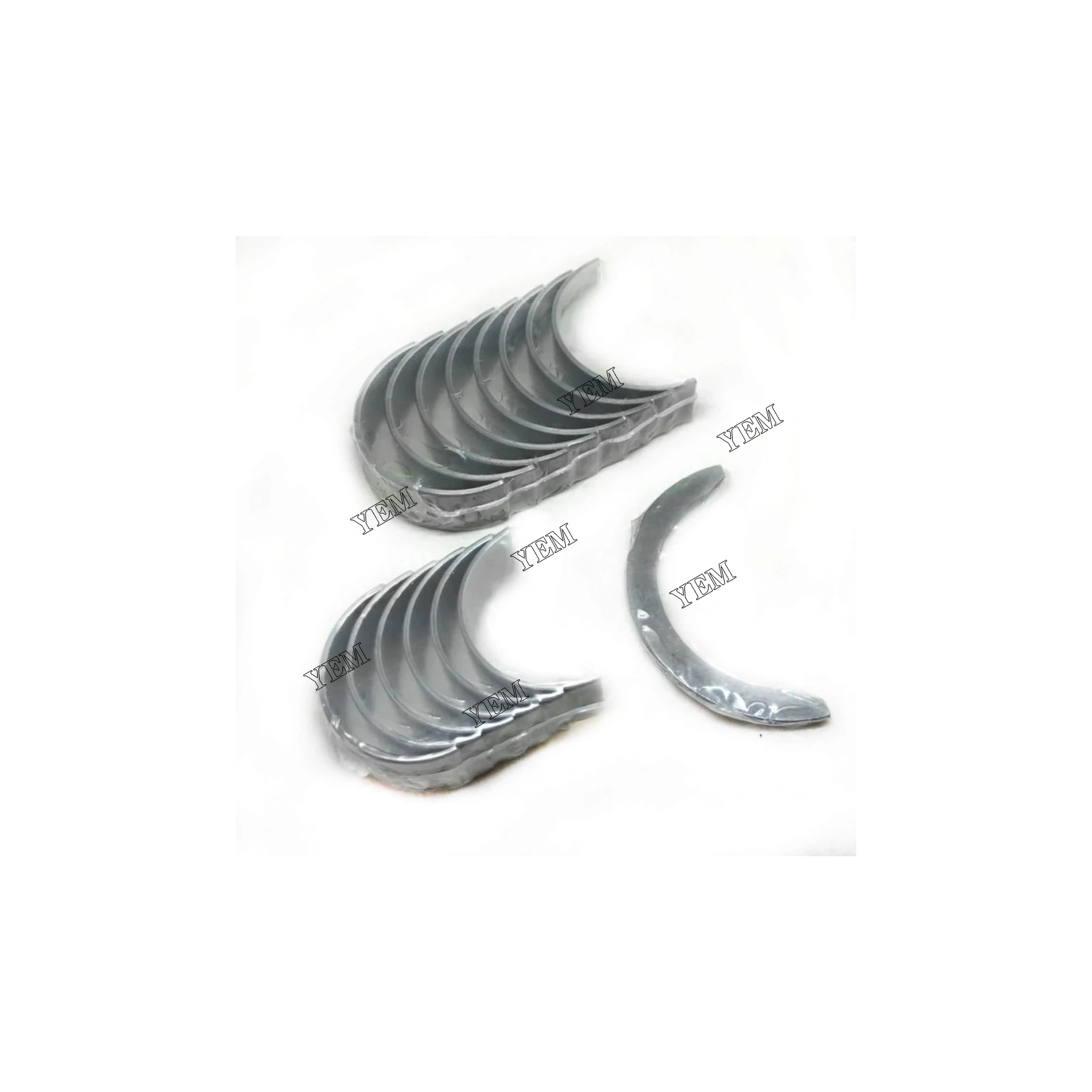 New STD Crankshaft Bearing & Con Rod Bearing Fit for Yanmar 3TNV68 3D68E Engine Parts With Warranty