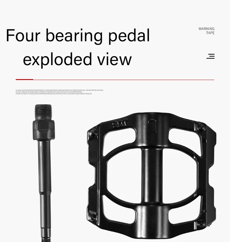 New Bike Parts Pedal Bearing Aluminum Alloy Pedal Mtb Road Bicycle