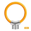 8238 Cadenas blanc avec cadenas orange