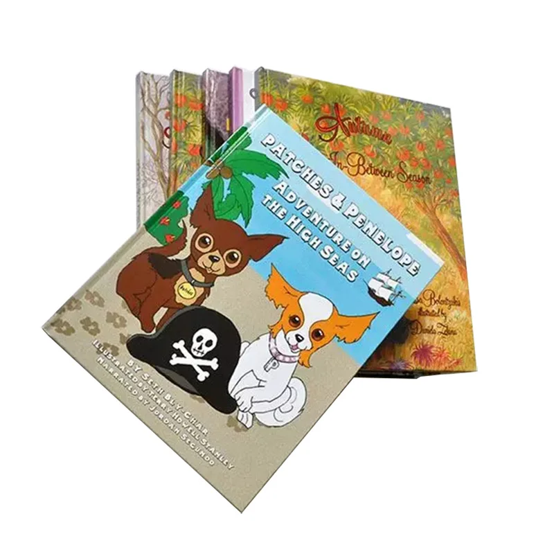 Custom Children's Book Publishing and Printing Services Board Book Coloring Hardcover Children's Book Printing manufacture
