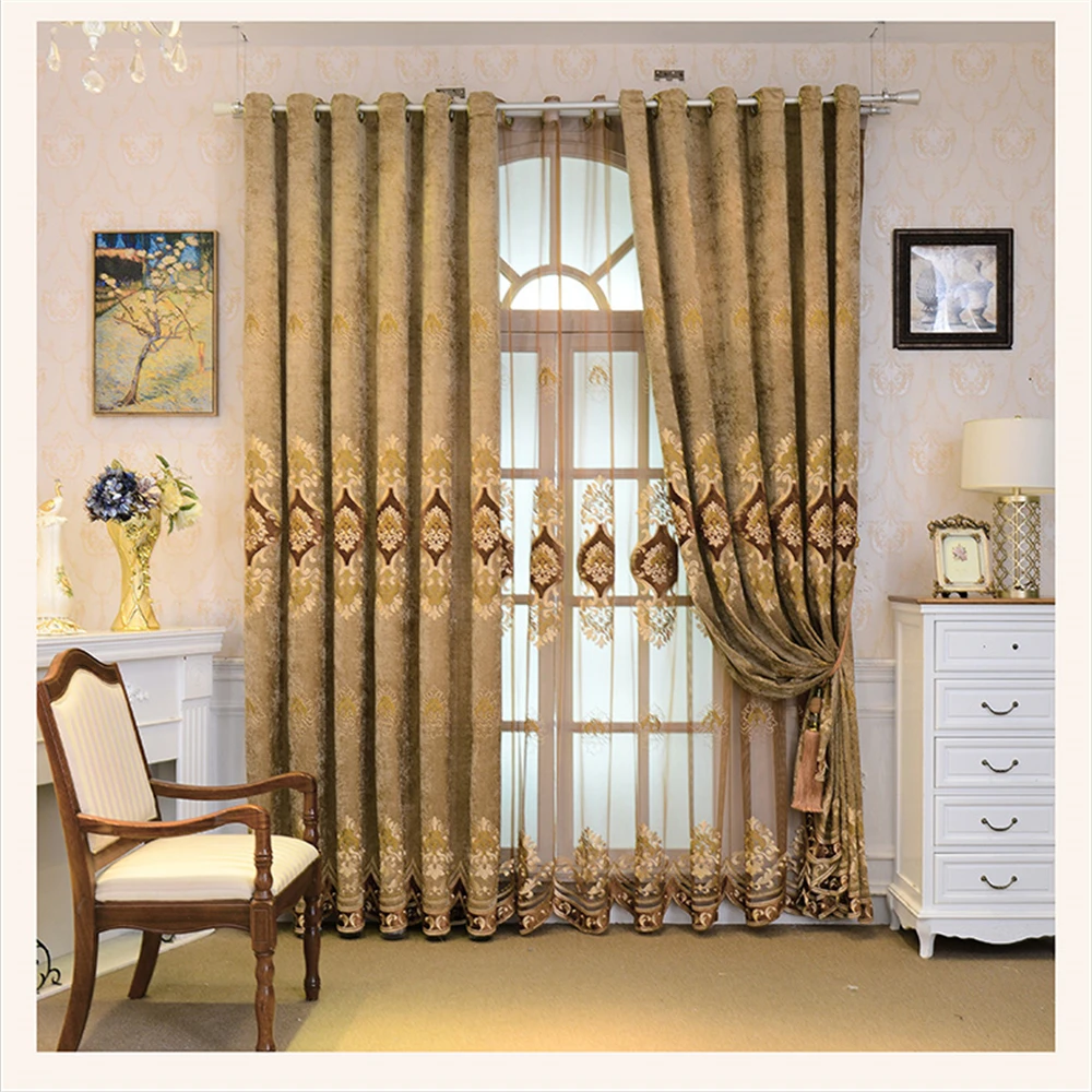 Living Room Partition Curtain Turkish Sheer Curtain Style