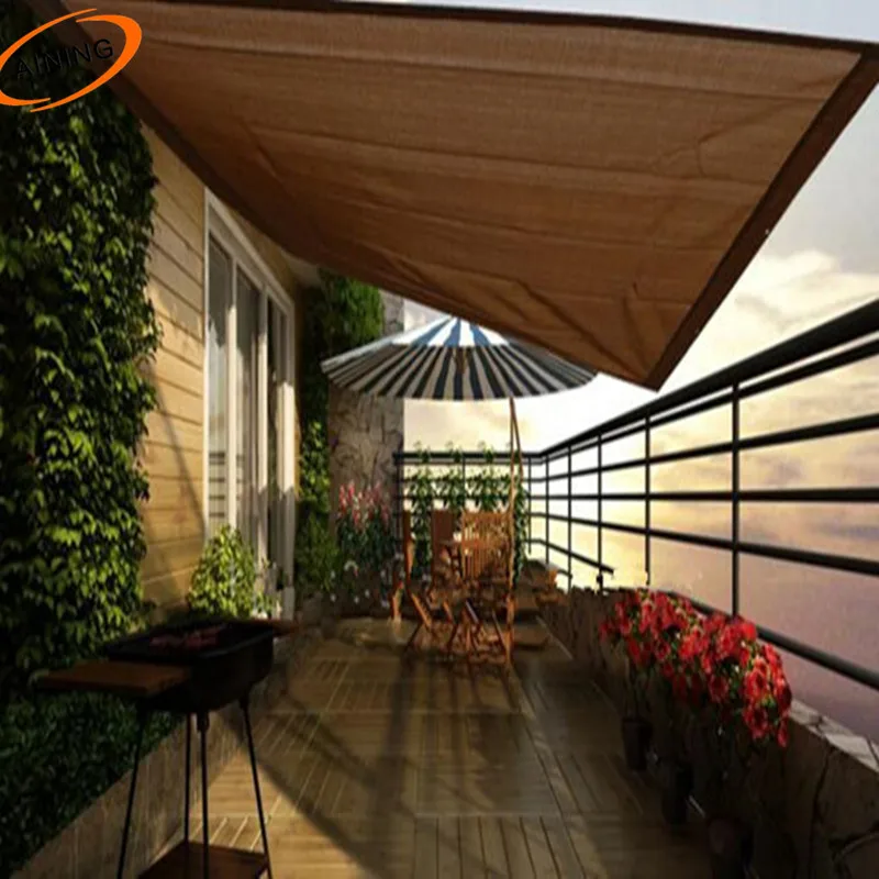 HDPE Garden Shade Canopy Swimming Pool Shade Net Shade Sail Carport Patio for Outdoor