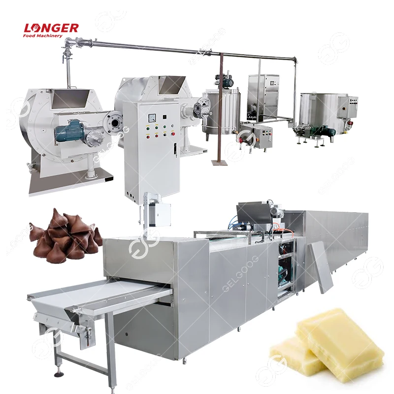 Automatic Mushroom Chocolate Making Machine Dairy Milk Chocolate Spread Making Machine