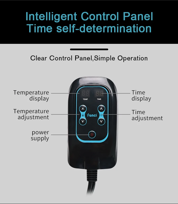 100factory Best Rated Customizable Infrared Sauna Blanket With Stone 1 Zone Sauna Blanket With