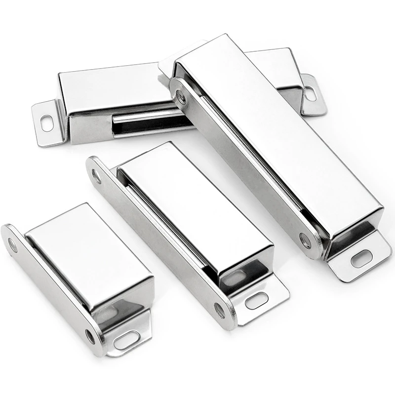 Stainless Steel Cabinet Door Magnetic latch Strong Magnetic Door Latch Catches For Furniture