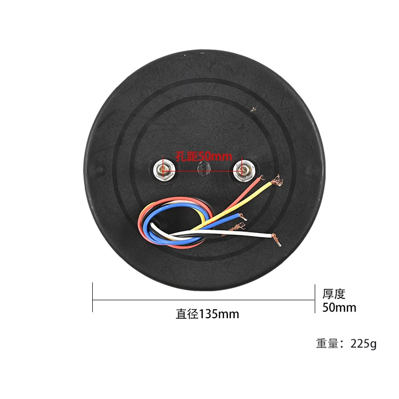 12V 24V Brake Driving Stop Flow Turn Signal Reverse Truck Side Light Round Red Led Trailer Tail Light for Car 2