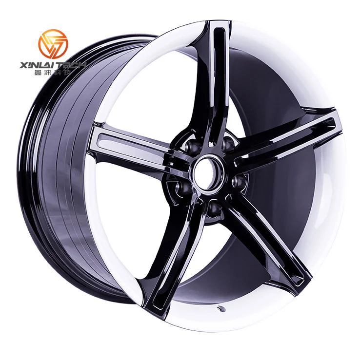 2024 New Custom Lightweight 5x120 5x112 5x114.3 5x130 Forged Wheels Aluminum Alloy Wheel Rims for Passenger Car - Image 3