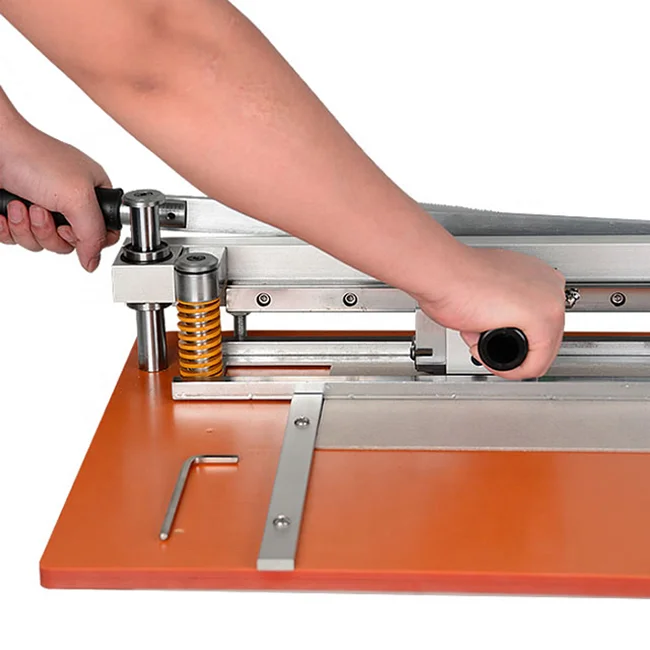 Manual Hand V Type Paperboard Groove Cutting Machine Making V Grooving