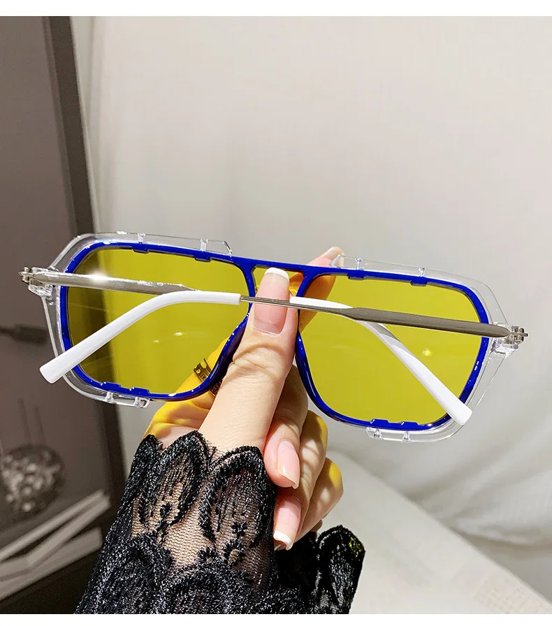 Luxury Custom Vintage Oversized Y2k Sunglasses 2024 New Arrival