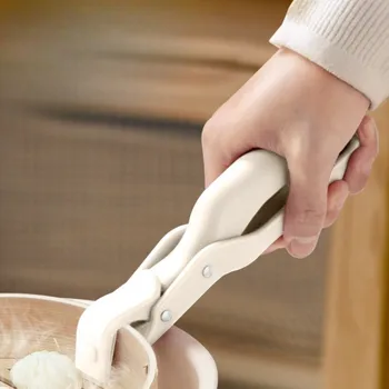 New Anti-Scald Silicone Utensil Non-Slip High-Temperature Resistant Kitchen Clip for Dish Plate Baking Pan