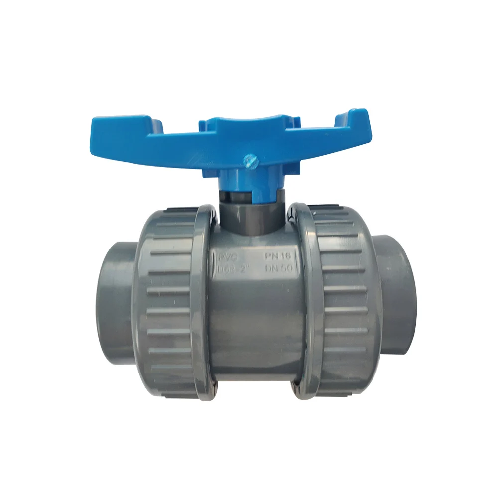 PVC Double and Single Union Ball Valve Wish All Standard