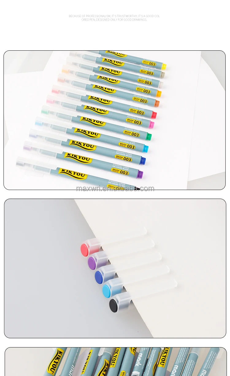 maxwri fine tip colorful fine liners