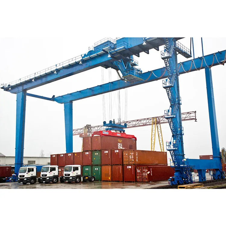 Port Double Girder Shipping Container Crane 110 Ton for Container Terminal Cranes