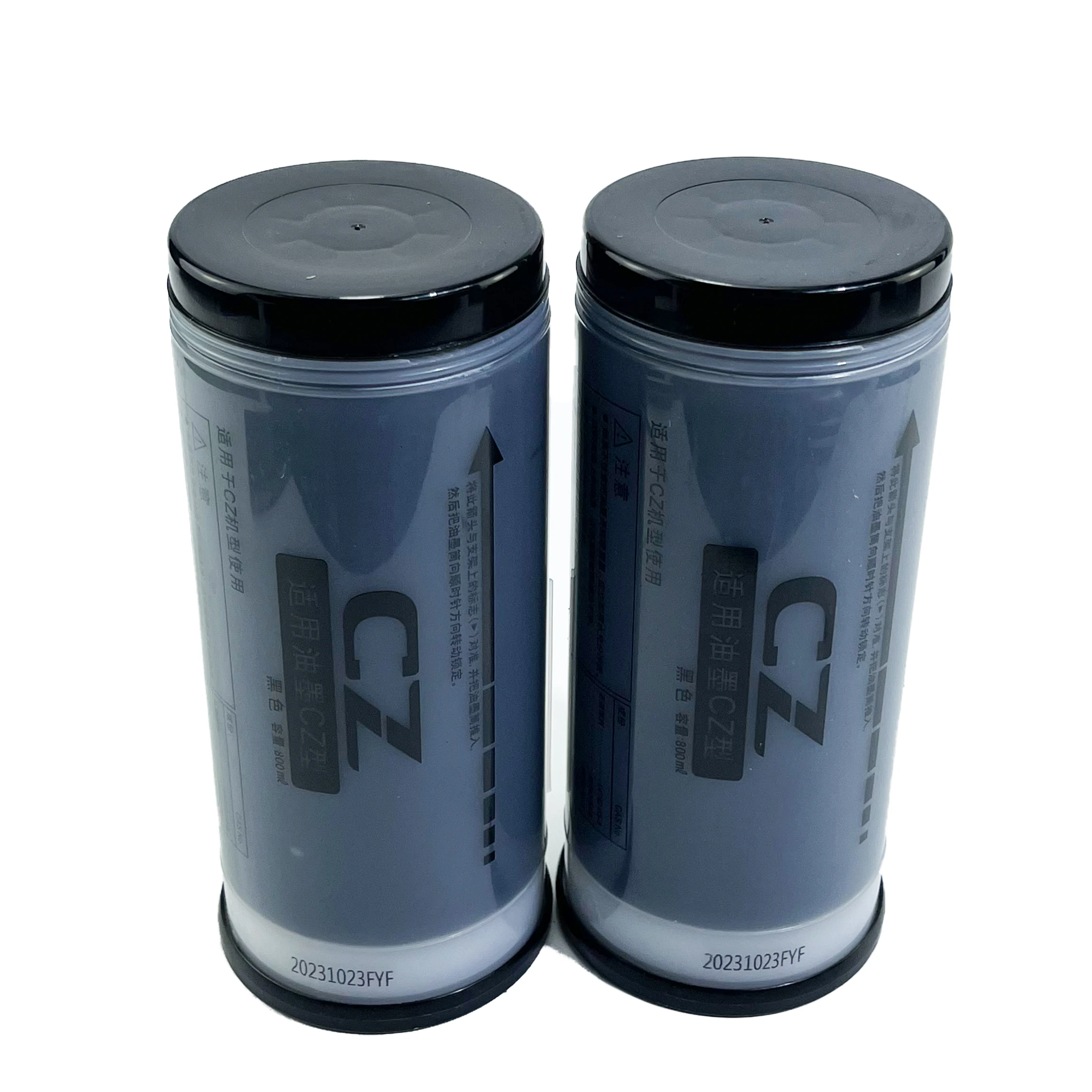 Factory Sale Riso Compatible Black Dye Ink 800ML for Duplicators