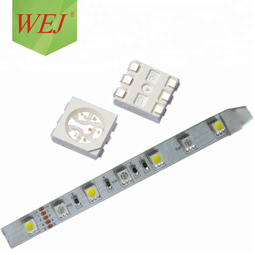 WEJ LED Factory Price 6pin 3v Uv LED 5050 365nm 395nm 400nm 405nm 410nm 5050 Smd Uv Led Diode