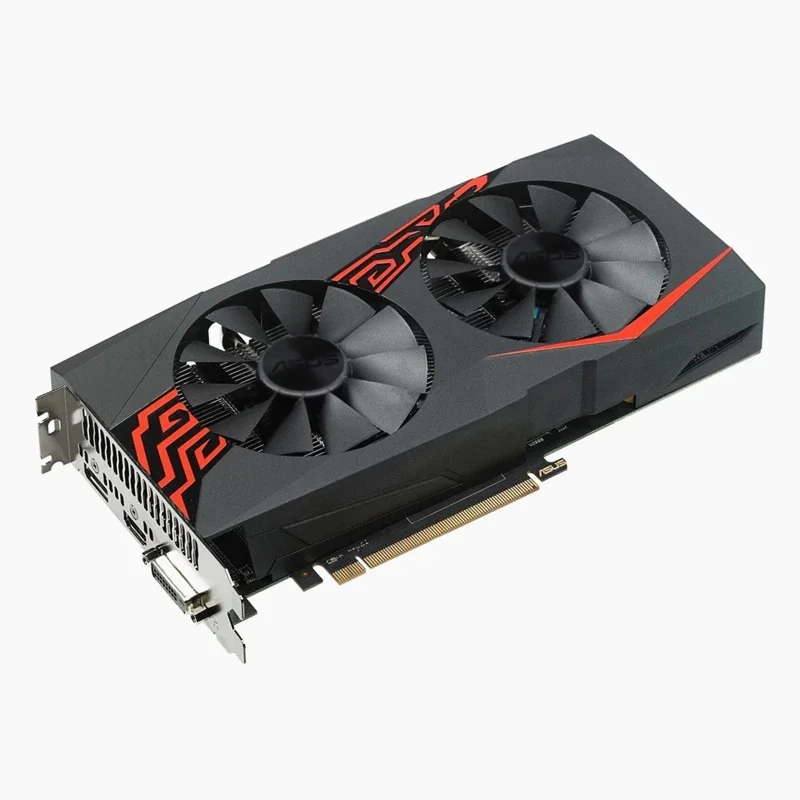 ビデオグラフィックカードRx580RX570 8GB GPUカードAMD Rx 570 Rx 580