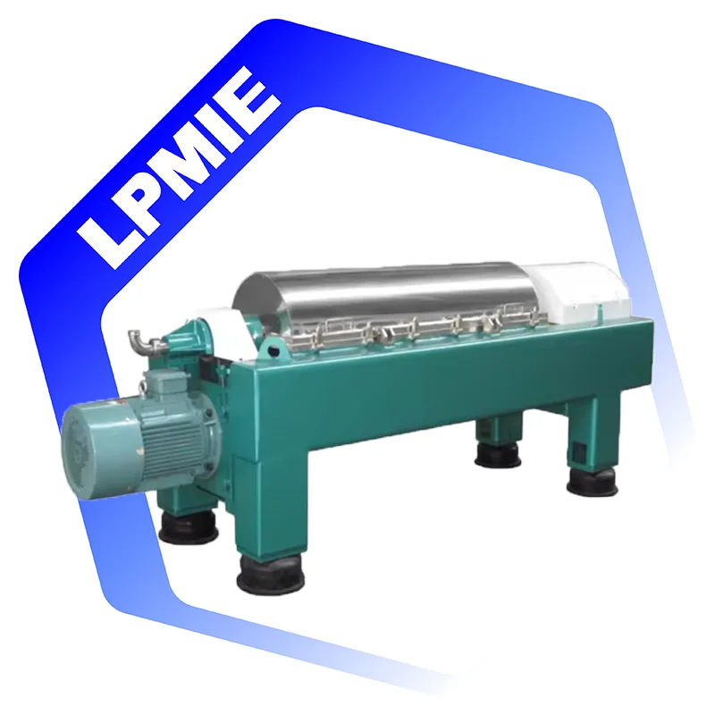LPMIE Automatic Continuous Horizontal Decanter Centrifuge Machine for Olive Palm Avocado and Coconut Oil Separation for Industry