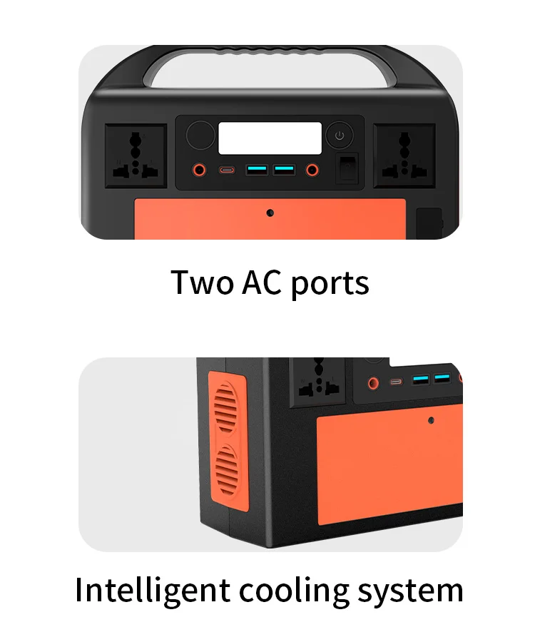 300w Emergency Multifunction Portable Power Station Outdoor 300 Watt 110v 220v Ac Qc3.0 Fast