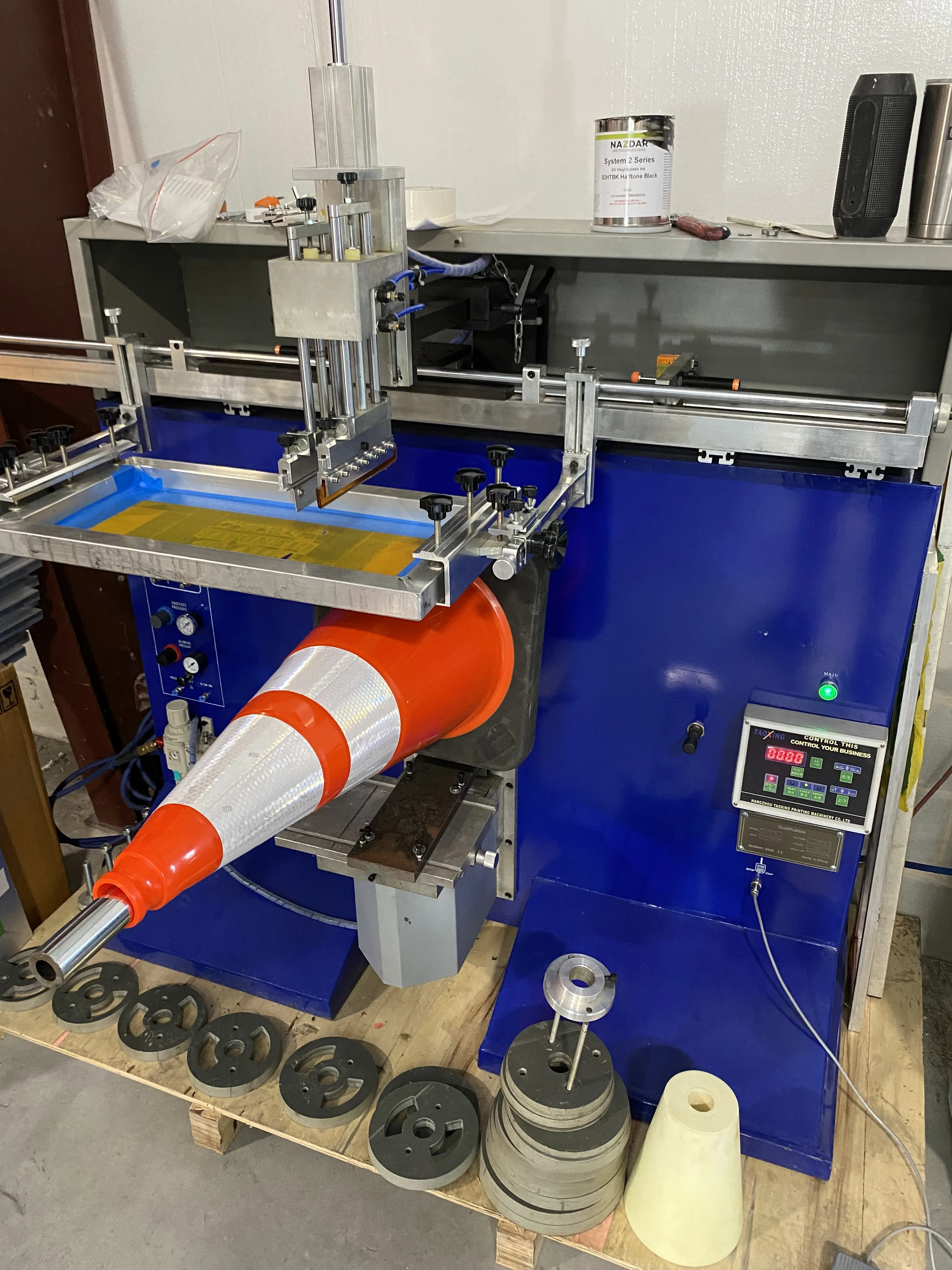Reflecting Road Cone Traffic Cone Screen Printing Machine| Alibaba.com
