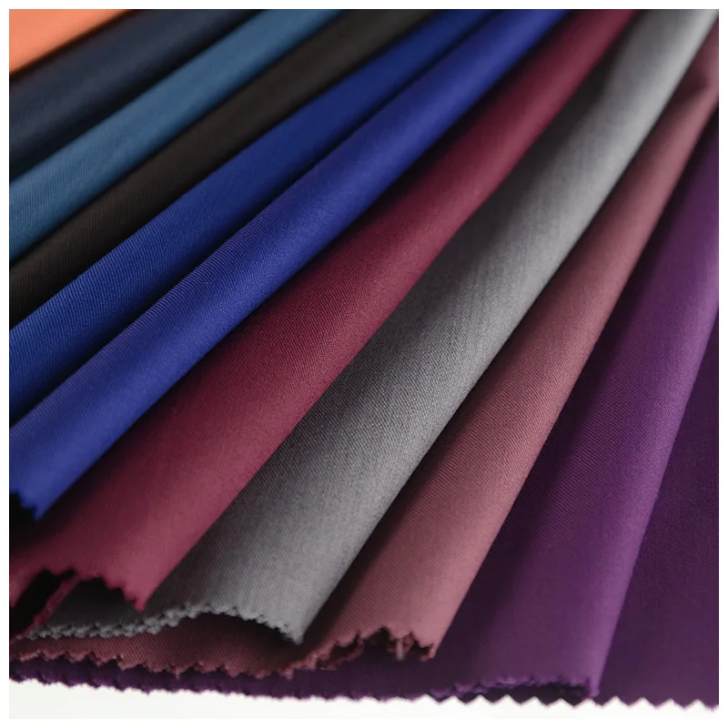 High Quality Polyester Rayon/viscose Blend Suiting Fabric for Men Garment