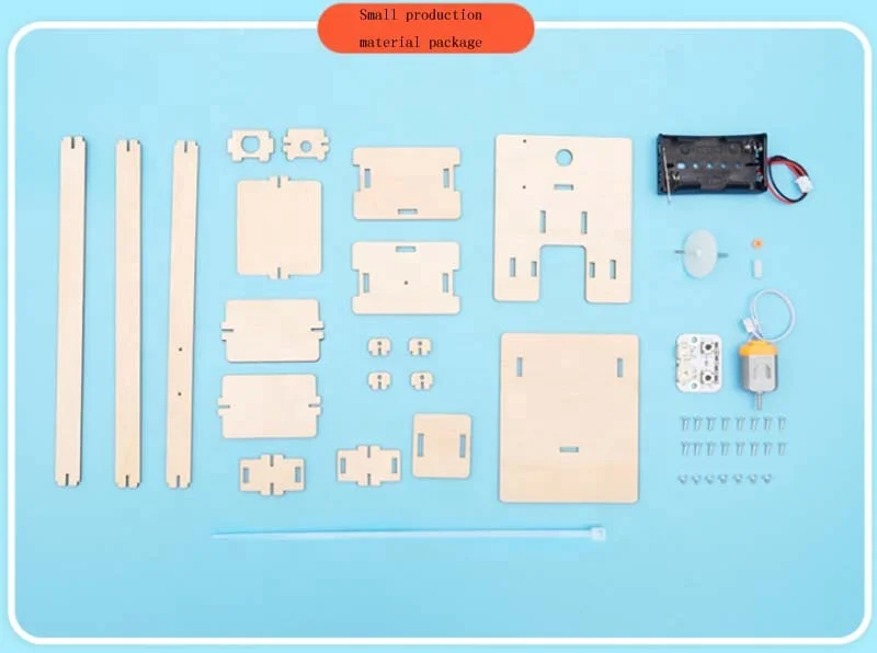 DIY 電気エレベーターリフトモデル科学実験キット就学前学習おもちゃ