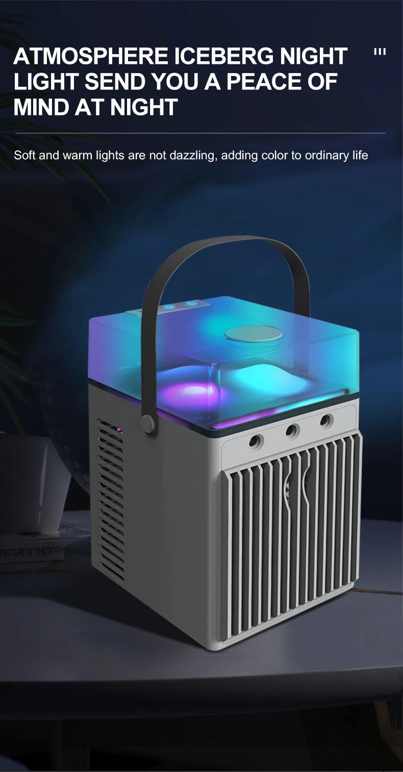 Kotiontech 2023 Best Selling Mini Air Cooler Fan Portable Usb