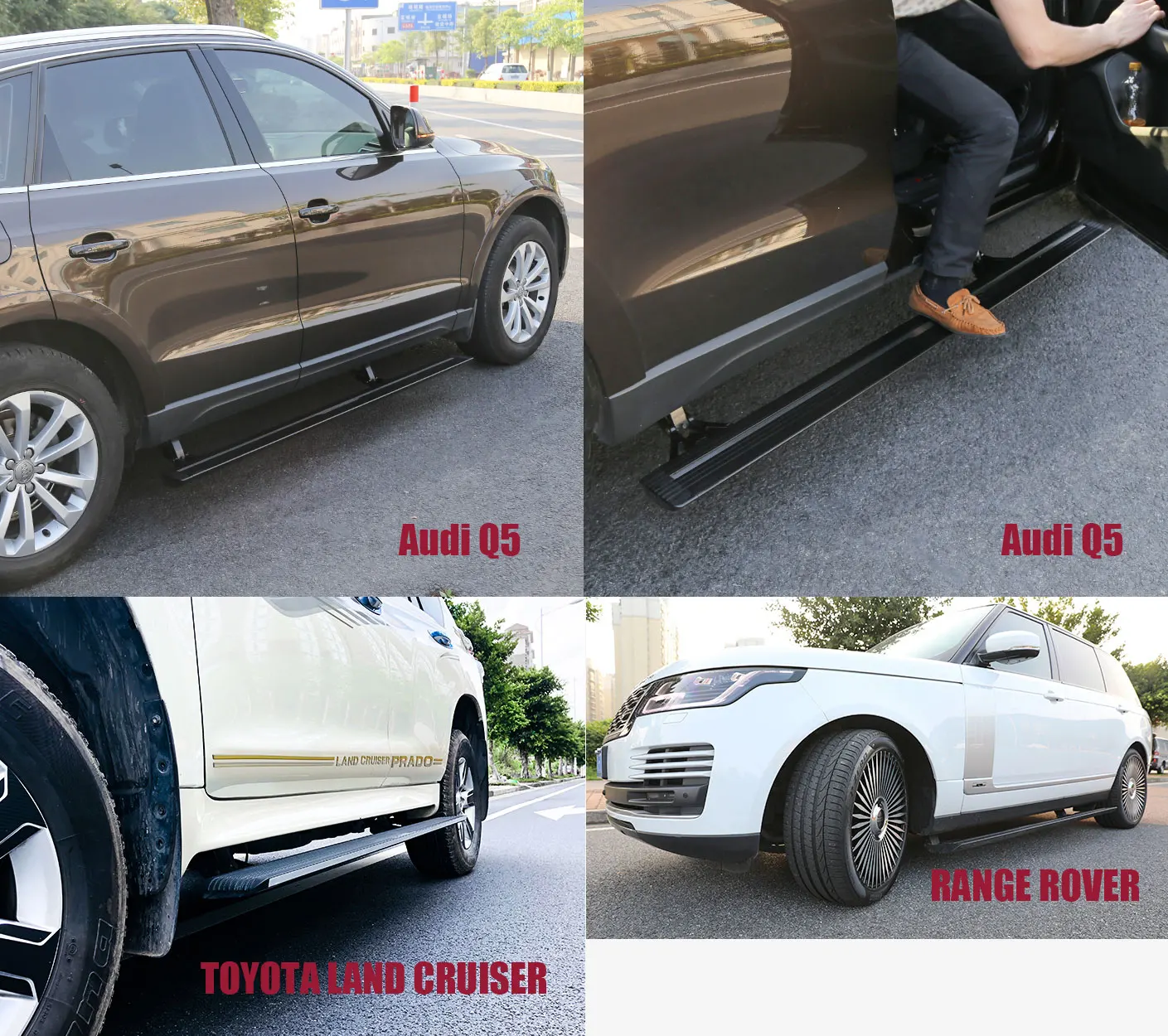 LEXUS NX200/NX300 Electric Side Step - Carbon Fiber Running Board