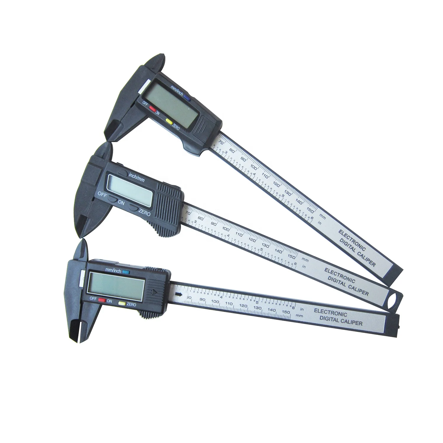 150mm 6 Inch Simple Plastic Digital Vernier Calipers