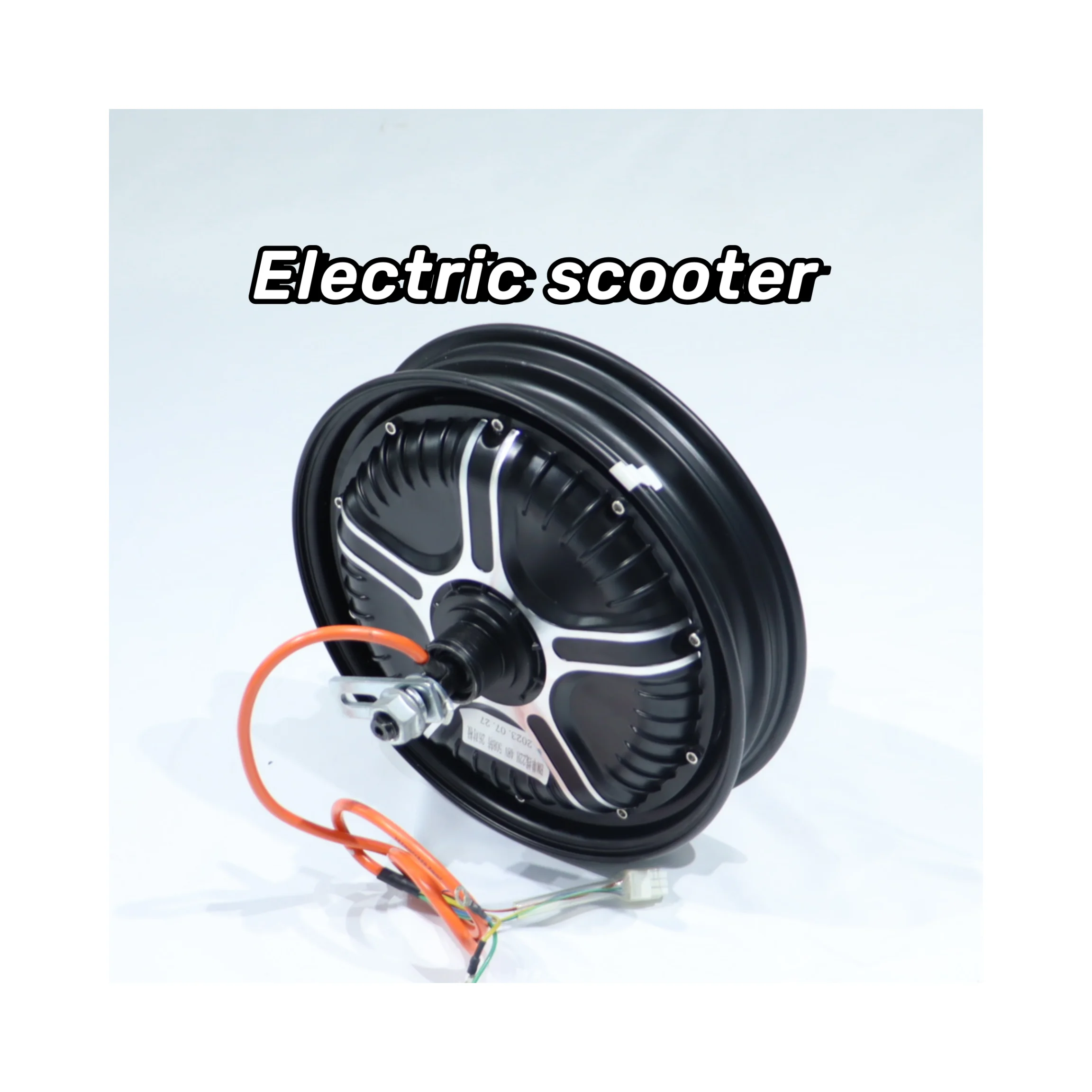 In Stock Electric Scooter Motor 12 Inch 72V 2000W Wheel Hub Brushless DC Motor Ebike Motor