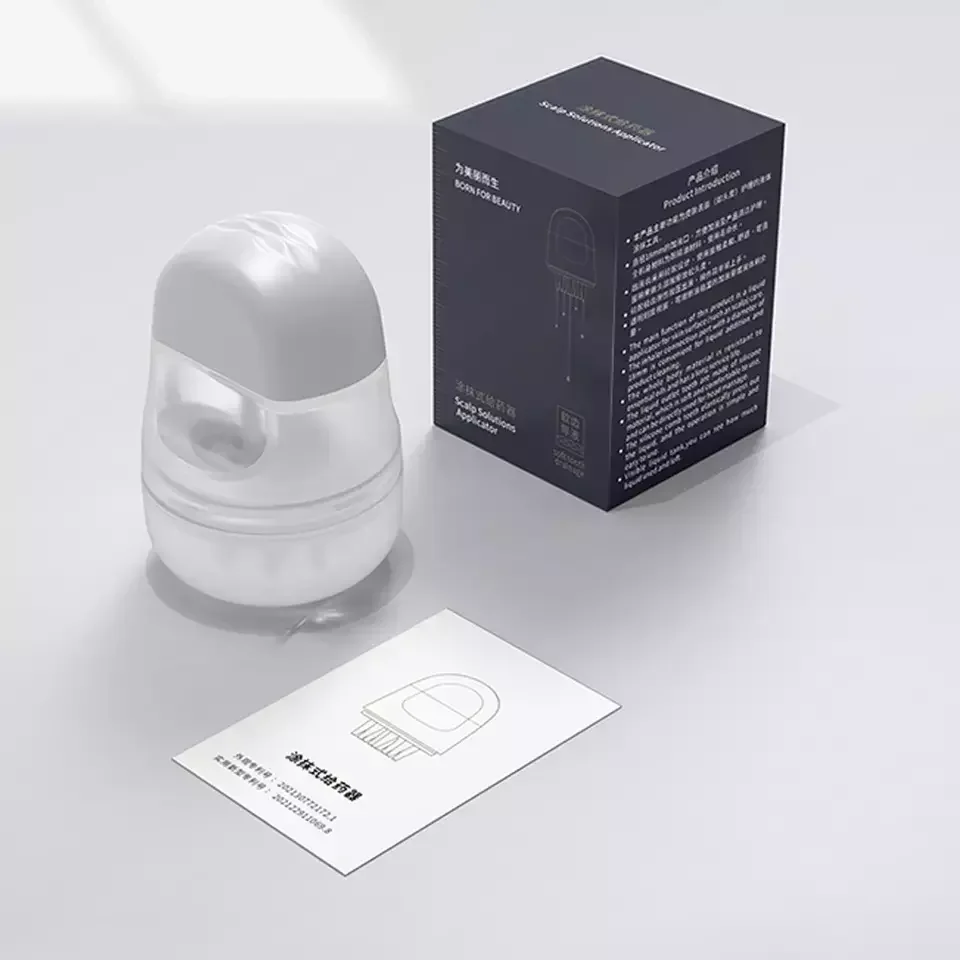 Массажер для волос силиконовый