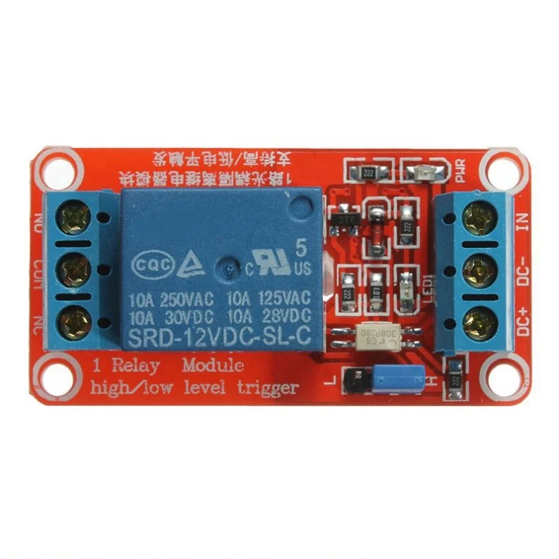 DC 5V 1 channel Optocoupler Relay Module Support high and low trigger