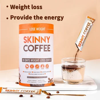 Keto Coffee Garcinia Cambogia L-Carnitine Instant Skinny Iced Coffee OEM&ODM