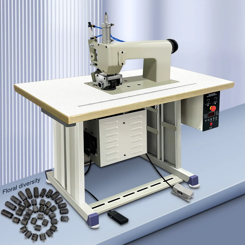 Semi Automatic Ultrasonic Sewing Machine for Hotel Hospital slippers