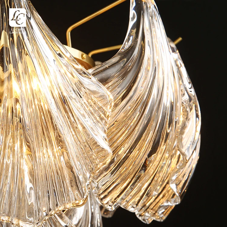 W0013-1 Luxury Design Indoor Decoration Living Room Staircase Bedside Glass LED Sconce Wall Lamp