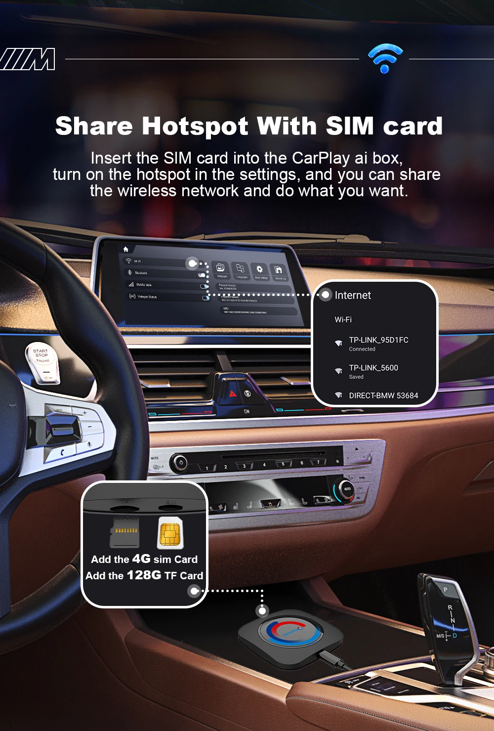 Carplay Ai Box - Upgrade Your BMW Ix with Wireless Carplay
