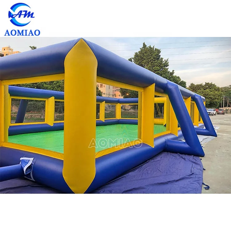 Self Inflating Stadium Commercial Outdoor Inflatable Football Field - Air Sealed Soccer Arena ...