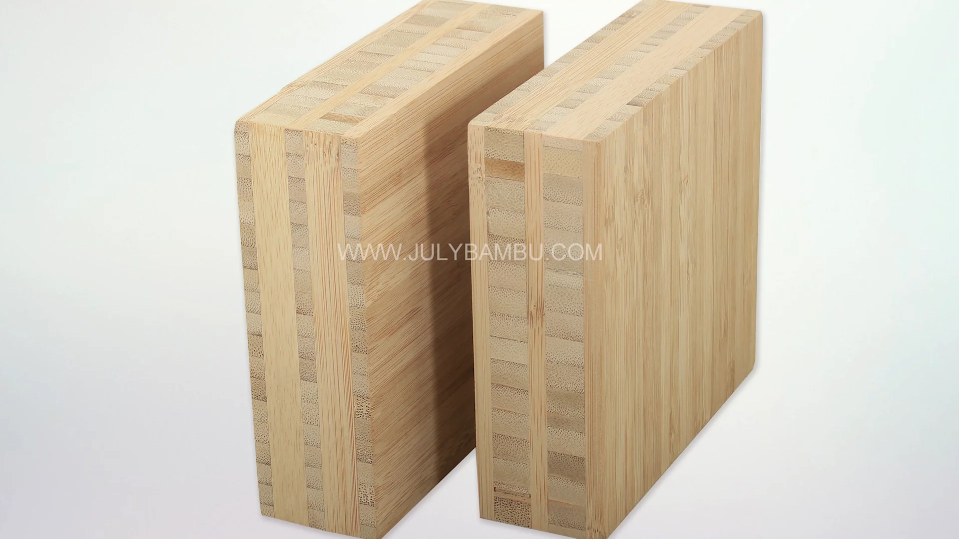 Forest Certificate 38mm 100% Solid Bamboo Lumber Use For Table Top And ...