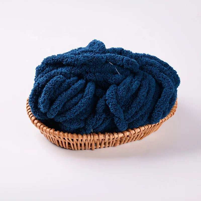 Bernat Style 3cm 2cm Chunky Polyester Chenille Vegan Yarn