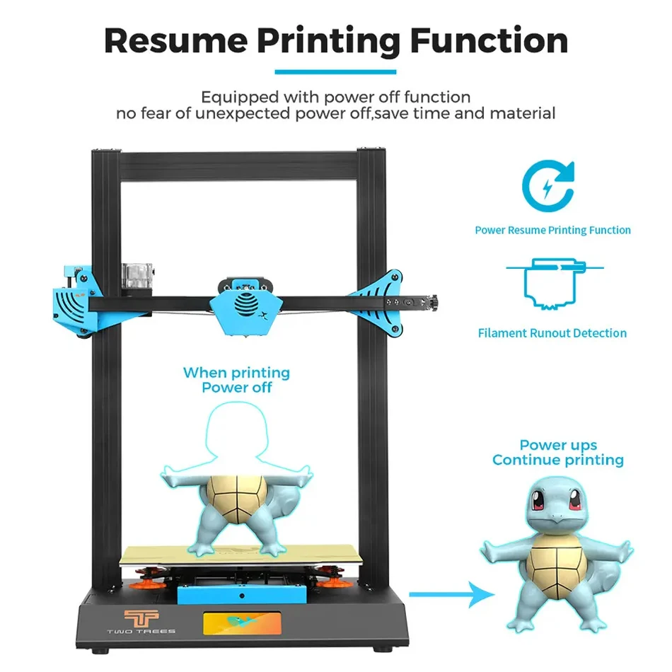 Spectacular TWOTREES Blu-5 Big Format High Precision Professional All Metal Impresora Sla 3d Cake and Photo Printer Industrial - Image 5