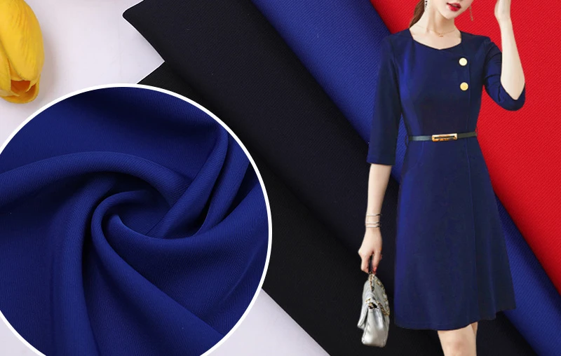 Shaoxing Textiles 60S NR Roma Cey P/D 100 Polyester Interlock Cey Zurich Knit Fabric Price for Sportswear supplier