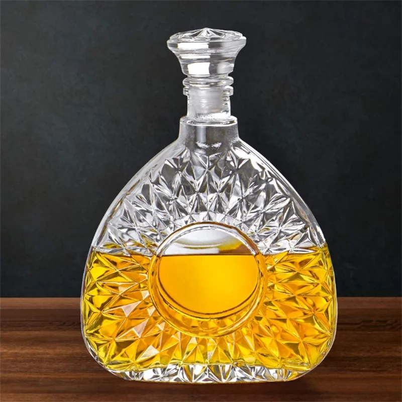 500ml 700ml Xo Vodka Decanter Engraved Alcohol Liquor Whisky Glass Wine