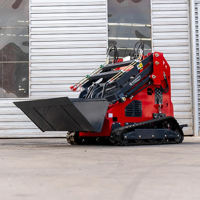 CE/EU/EPA Mini Skid Steer Loader Briggs & Stratton Parallel bar Engine Optional Wheel Type Bucket Capacity 0.17m ³ Bestseller